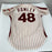 Willie Hernandez Shane Rawley Game Used Philadelphia Phillies Jersey MEARS A10