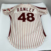 Willie Hernandez Shane Rawley Game Used Philadelphia Phillies Jersey MEARS A10