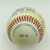 Joe Collins Single Signed American League Baseball New York Yankees JSA COA