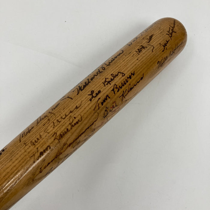 Ted Williams 1956 Boston Red Sox Team Signed Game Issued Baseball Bat JSA COA