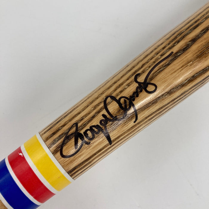 1997 Toronto Blue Jays Team Signed Baseball Bat Roger Clemens 25+ Sigs JSA