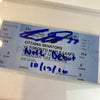 AUSTON MATTHEWS Signed NHL Debut Full Ticket 11/12/16 Toronto Maple Leafs PSA 9