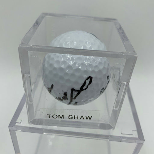 Tom Shaw Signed Autographed Golf Ball PGA With JSA COA