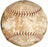 1920 Cleveland Indians WS Champs Team Signed Baseball Ray Chapman Babe Ruth PSA