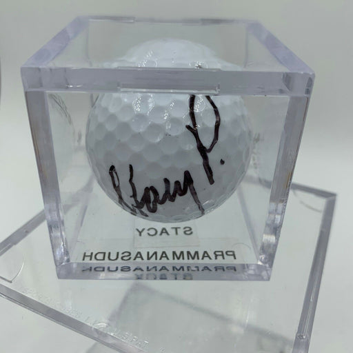Stacy Prammanasudh Signed Autographed Golf Ball PGA With JSA COA
