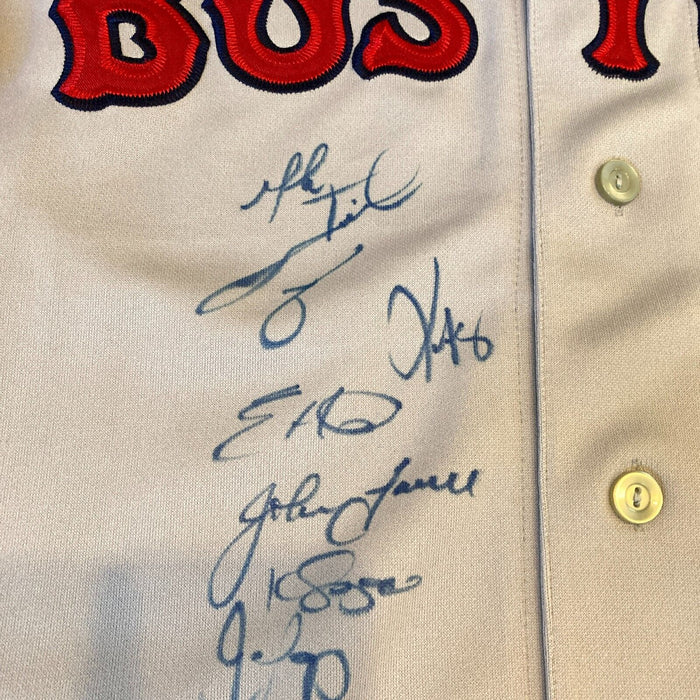 2007 Boston Red Sox Team WS Champs Signed World Series Jersey Steiner COA