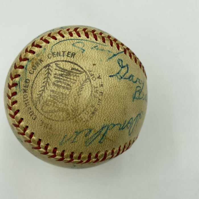 1961 Ohio State Buckeyes Champs Signed Baseball Bob Knight John Havlicek JSA