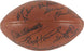 Quarterback HOF Legends Multi Signed Football 23 Sigs Bart Starr Joe Namath PSA