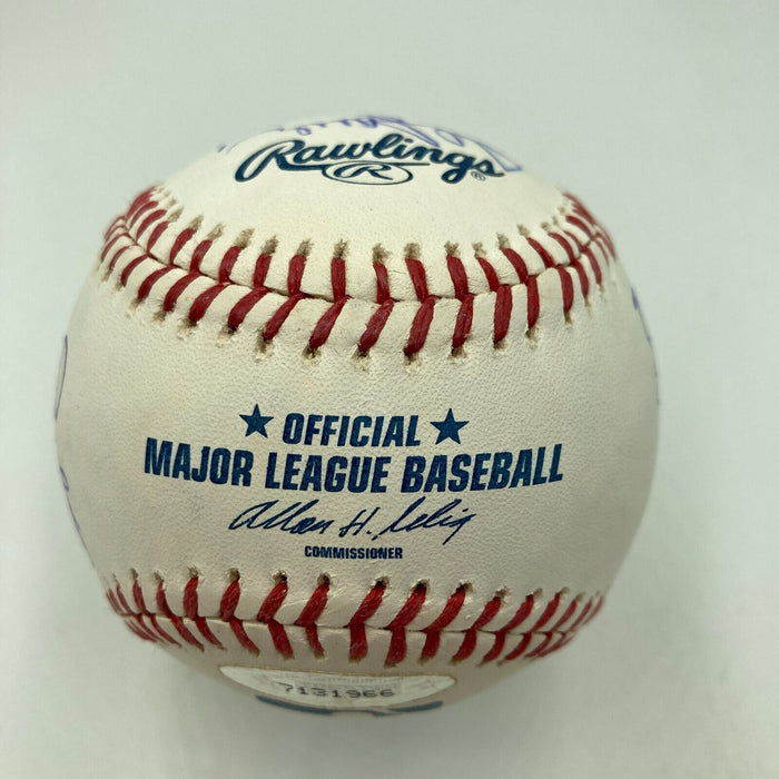 1967 St. Louis Cardinals World Series Champs Team Signed Baseball Tristar COA