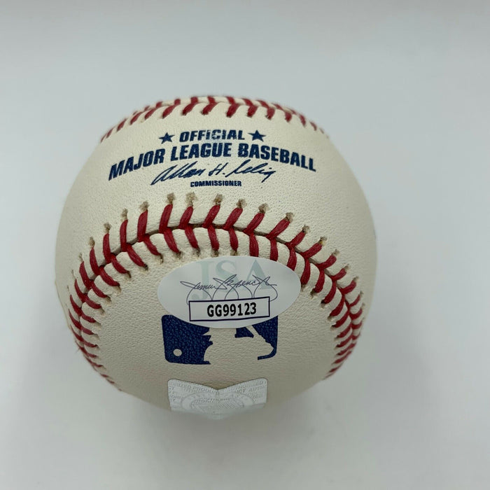 Dale Earnhardt Jeff Gordon Jimmie Johnson NASCAR Signed Baseball JSA COA