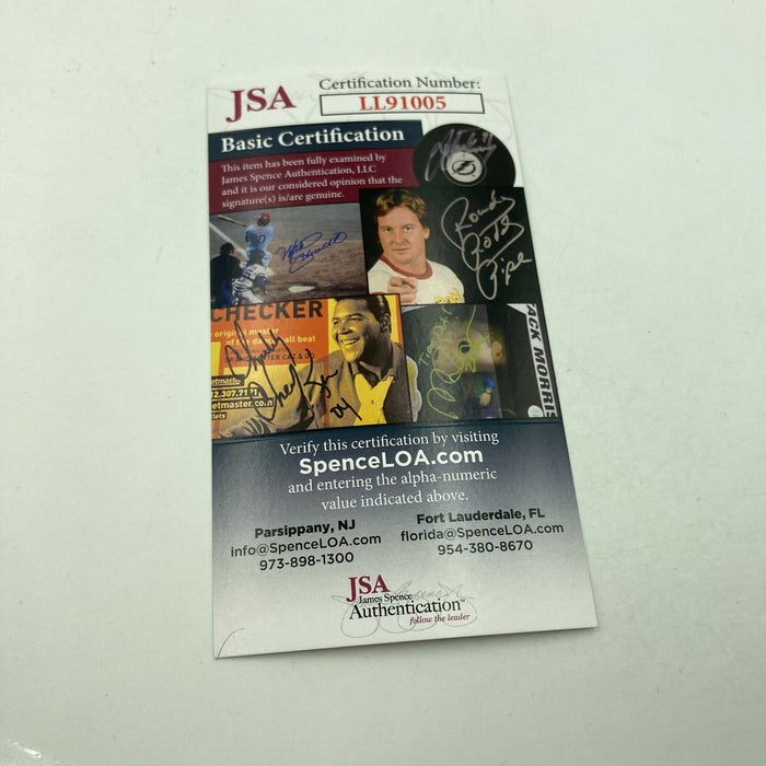 Little Anthony and the Imperials Band Signed Autographed Baseball JSA COA