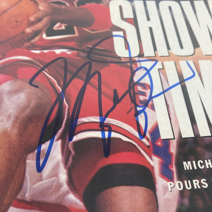 Michael Jordan Signed 1990 Sports Illustrated Magazine PSA 10 GEM MINT Auto