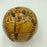 Warren Spahn Hand Painted George Sosnak Folk Art Signed Baseball