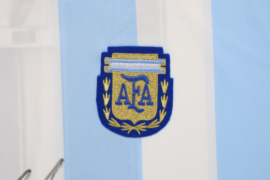 Diego Maradona Signed Argentina Game Model Jersey PSA DNA COA