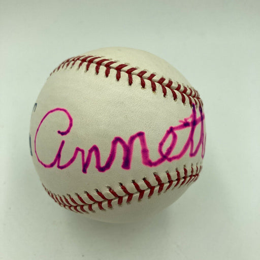 Annette Funicello Signed Autographed Major League Baseball Movie Star JSA COA