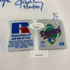 Nolan Ryan 7 No Hitters Signed Inscribed Jersey With All The Catchers JSA COA