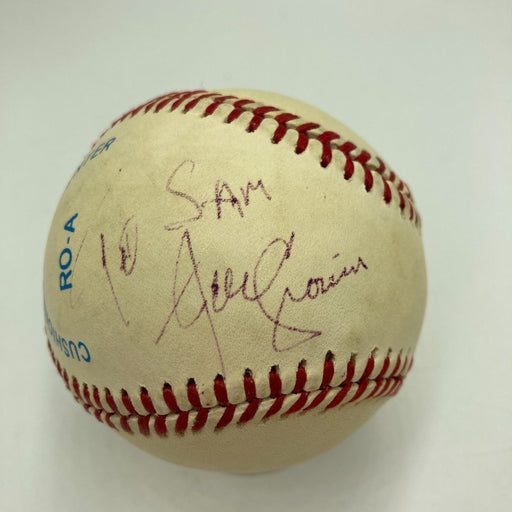 Joe Cronin Signed Official American League Baseball JSA COA