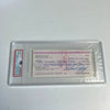 Bill Russell Signed Autographed Bank Check PSA DNA Boston Celtics HOF Legend