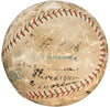 1920 Cleveland Indians WS Champs Team Signed Baseball Ray Chapman Babe Ruth PSA