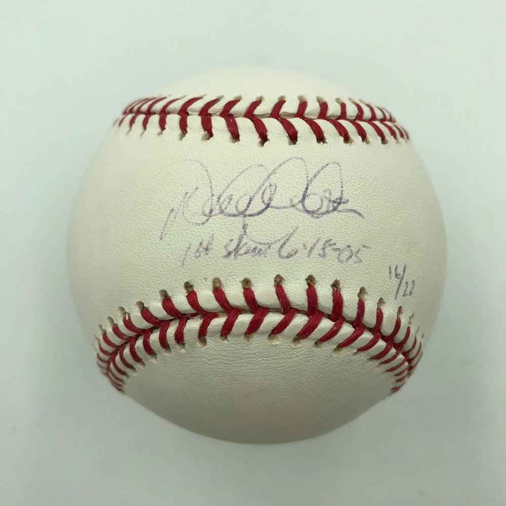 Derek Jeter "First Grand Slam 6-15-05" Signed Inscribed MLB Baseball Steiner COA