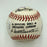 1957 Milwaukee Braves World Series Champs Team Signed Baseball JSA COA