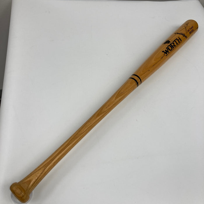 Jose Canseco Signed 1980's Worth Game Model Baseball Bat JSA COA