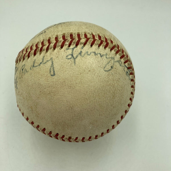 Paddy Livingston Single Signed Baseball 1910 & 1911 World Series Champ PSA DNA