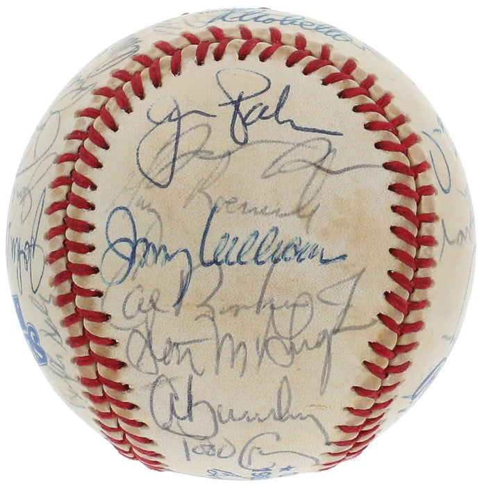 1983 Baltimore Orioles World Series Champs Team Signed W.S. Baseball JSA COA