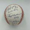 Stunning 3,000 Hit Club Signed Baseball With Hit Total Inscriptions JSA COA