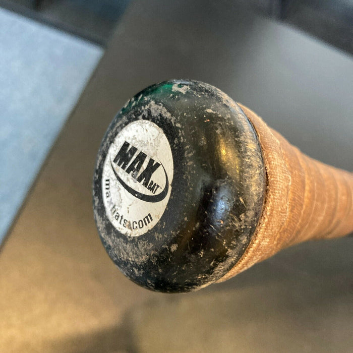 Gleyber Torres Rookie Signed Game Used Baseball Bat With JSA COA Yankees