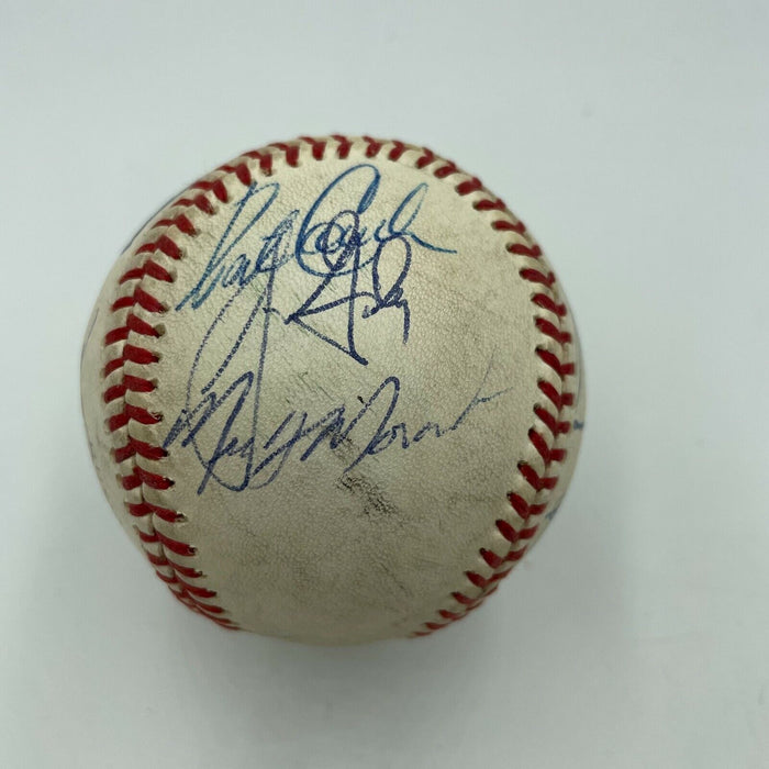 1990 Philadelphia Phillies Team Signed National League Baseball With JSA COA