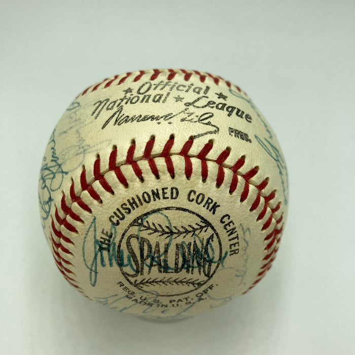 1957 Milwaukee Braves World Series Champs Team Signed Baseball PSA DNA & Beckett