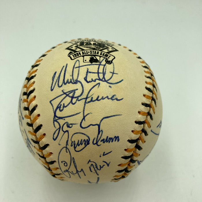 1994 All Star Game Team Signed Baseball Kirby Puckett Cal Ripken Jr. JSA COA