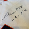 Willie Mays "660 Home Runs" Signed Inscribed New York Giants Jersey JSA COA