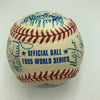 1995 Atlanta Braves World Series Champs Team Signed W.S. Baseball 30 Sig JSA COA