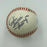 Joe Dimaggio Willie Mays & Johnny Unitas Signed 1970's Baseball With JSA COA