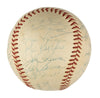1957 New York Yankees American League Champs Team Signed AL Baseball JSA