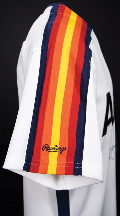 Nolan Ryan Signed Authentic 1989 Houston Astros Game Model Jersey With JSA COA