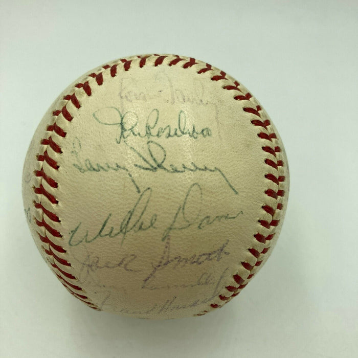1963 Los Angeles Dodgers World Series Champs Team Signed Baseball Koufax JSA