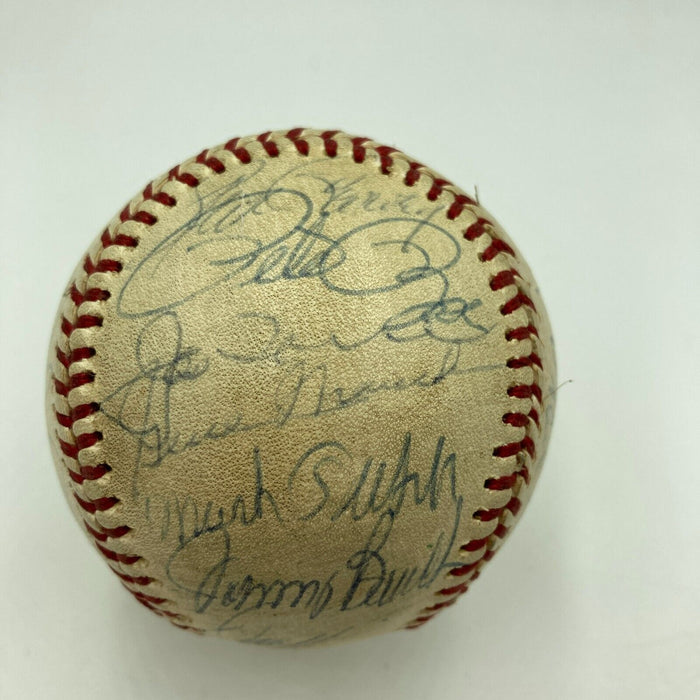 1976 All Star Game Team Signed Game Used Baseball 27 Sigs Tom Seaver JSA COA