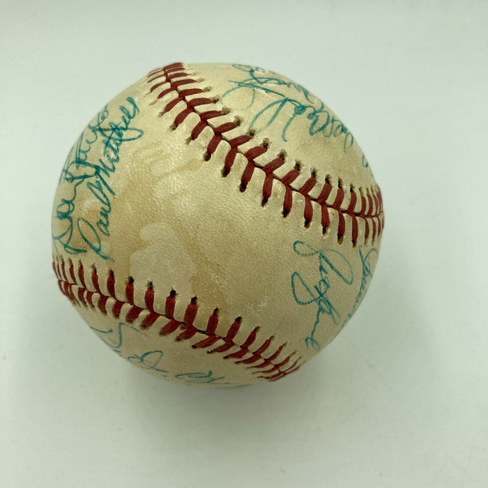 1976 Oakland A's Athletics Team Signed American League Baseball JSA COA