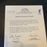 Billy Crystal Signed Personal Model Baseball Bat With JSA COA & Signed Letter