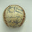 1962 New York Yankees W.S. Champs Team Signed Baseball Mickey Mantle JSA COA