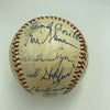 1962 New York Yankees W.S. Champs Team Signed Baseball Mickey Mantle JSA COA