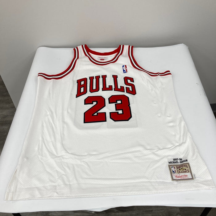 Michael Jordan Signed 1997-98 Pro Cut Chicago Bulls Jersey PSA & UDA Upper Deck