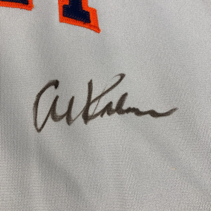 Al Kaline Signed Rawlings Detroit Tigers Game Model Jersey JSA COA