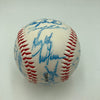 1985 - 1986 New York Mets Team Signed Baseball 28 Sigs With Gary Carter