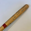 1990 New York Yankees Team Signed Baseball Bat Don Mattingly JSA COA