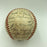 1943 New York Yankees World Series Champs Team Signed Baseball JSA COA RARE