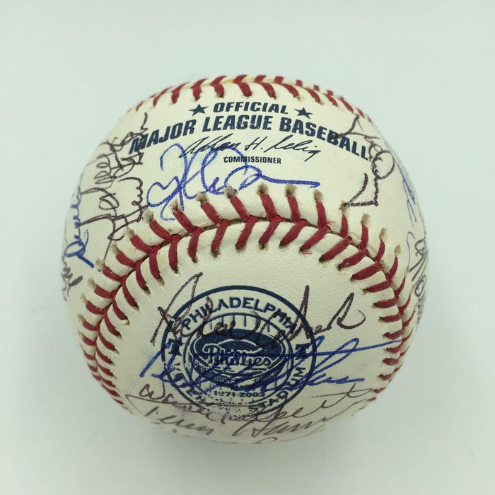 Philadelphia Phillies Greats Multi Signed Veterans Stadium Baseball 40 Signature